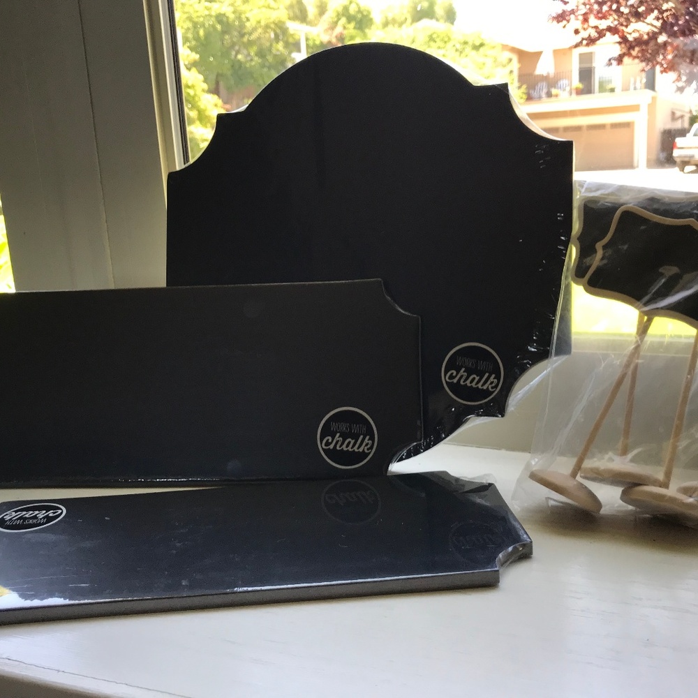 📖 Chalkboard Nameplates & Place Card